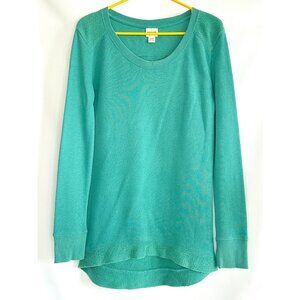 Mossimo Textured Sweater – Teal - Size XSmall